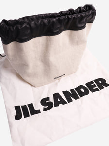 Jil Sander Neutral Dumpling bag