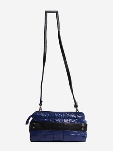 See By Chloe Blue gathered leather crossbody bag