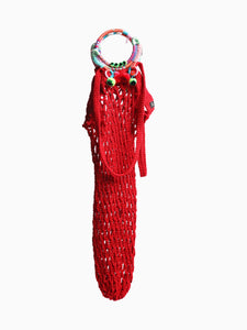 Nannacay Red string shopping bag