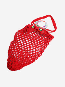 Nannacay Red string shopping bag