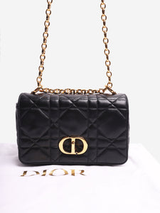 Dior Black 2025 large Caro bag