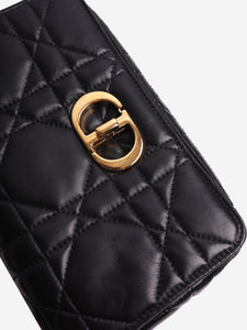 Dior Black 2025 large Caro bag