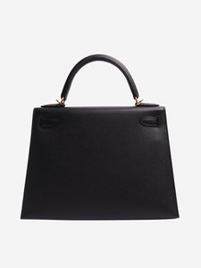 Hermes Black Clemence 28 Kelly