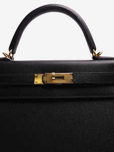 Hermes Black Clemence 28 Kelly