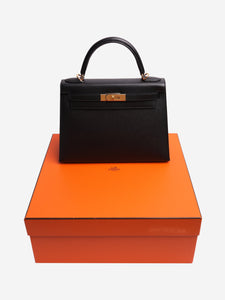 Hermes Black Clemence 28 Kelly