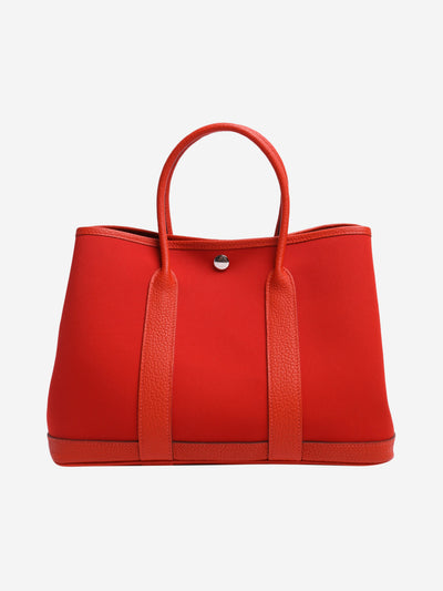 Orange Garden Party 30 bag Tote Bags Hermes 