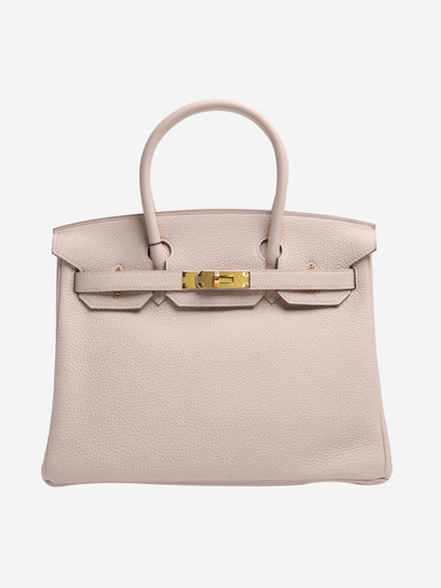 Craie Birkin 30 in Togo leather Top Handle Bags Hermes 