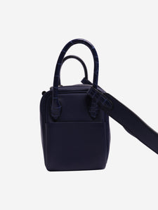 Hermes Dark blue Lindy mini bag