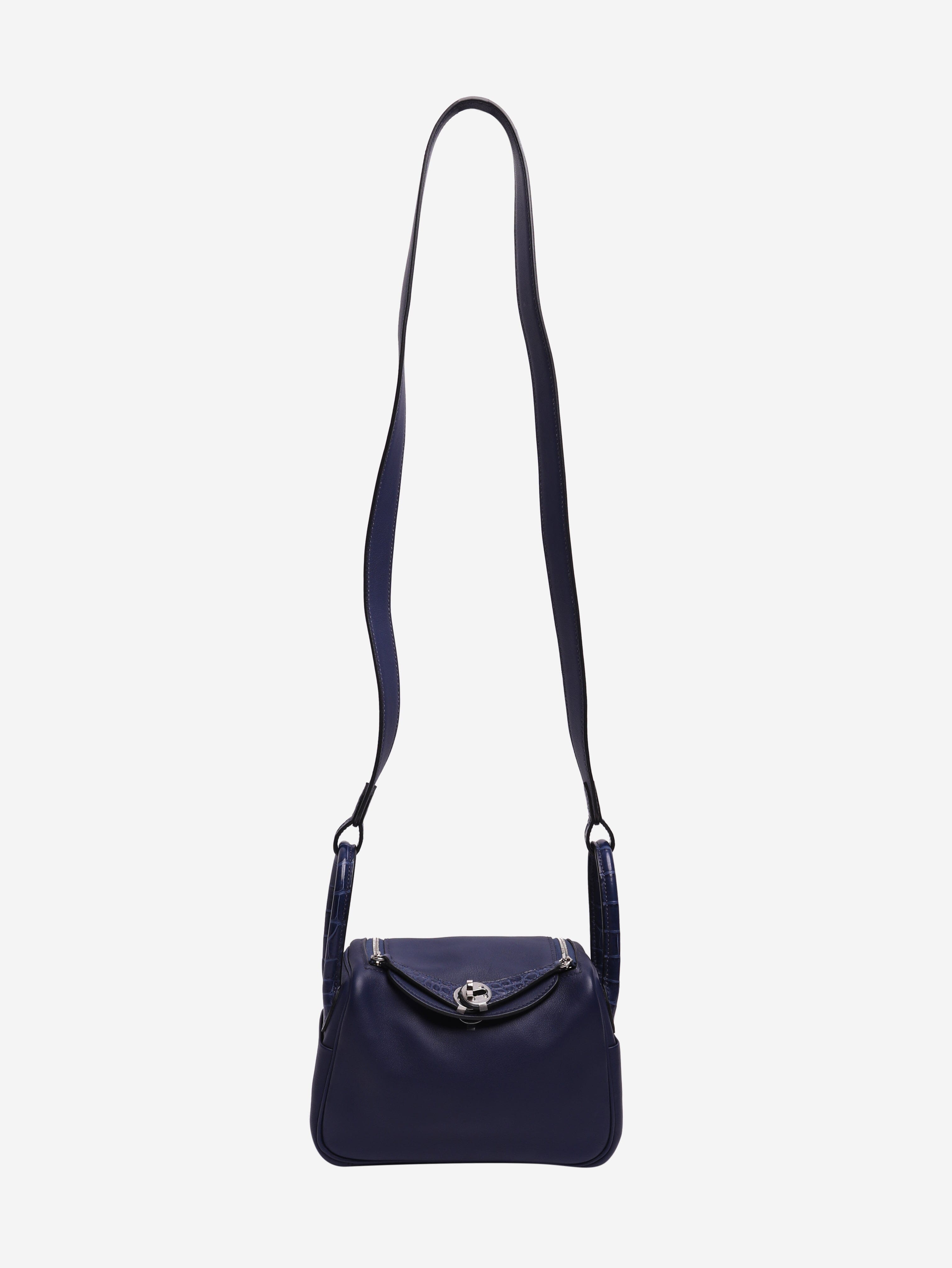 Dark blue Lindy mini bag Cross-body bags Hermes 