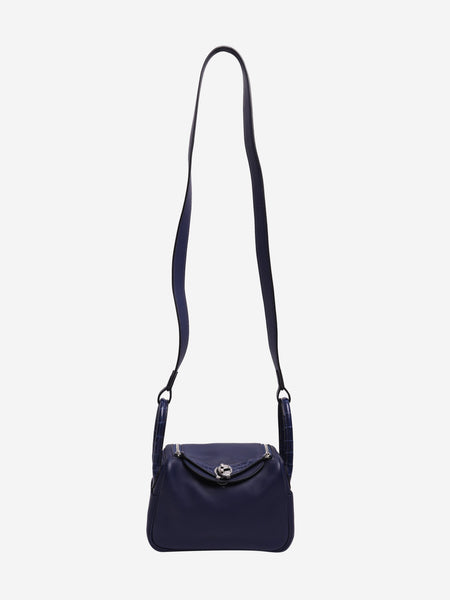 Dark blue Lindy mini bag product image