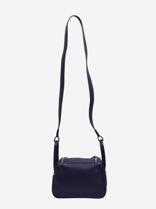 Hermes Dark blue Lindy mini bag