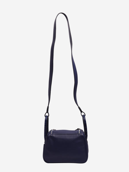 Dark blue Lindy mini bag alternate image