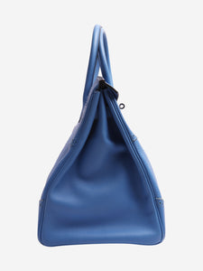 Hermes Bleu Paradis Birkin 35 PHW
