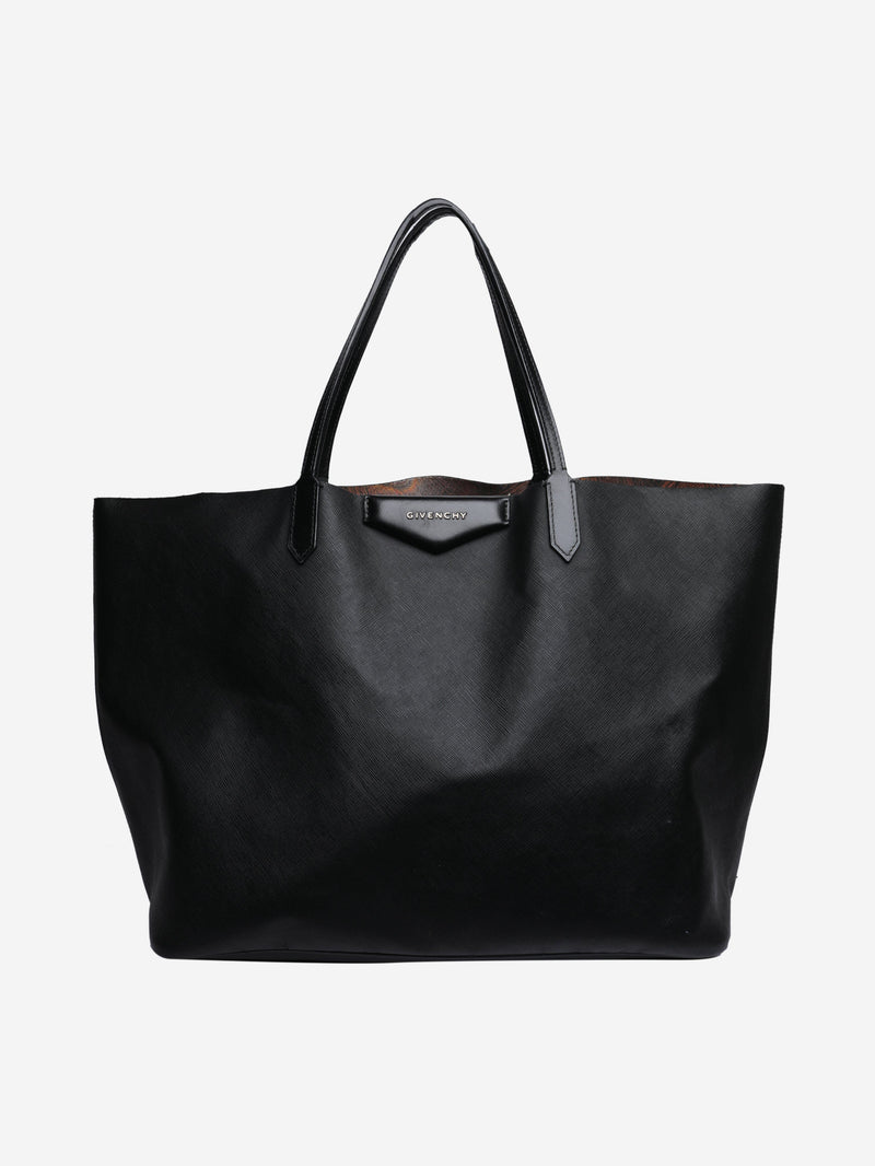 Black leather tote bag Tote Bags Givenchy 