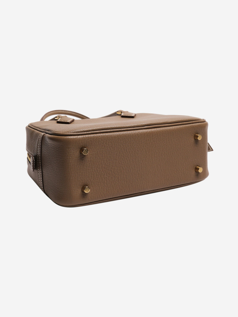 Etoupe Plume 20 bag Top Handle Bags Hermes 