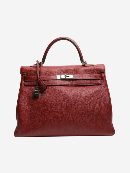 Burgundy 2011 Kelly 35 bag product image