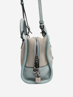 Blue mini Amazona suede crossbody bag Cross-body bags Loewe 