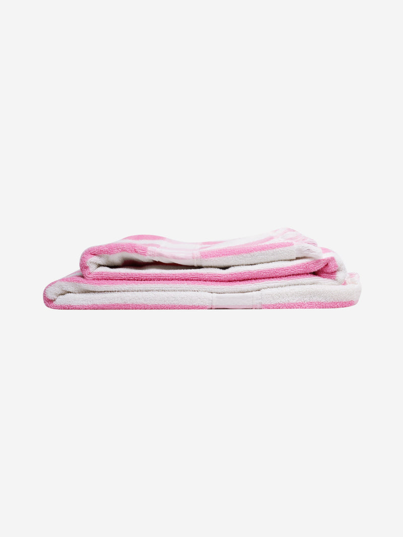 Pink Ychting Raye beach towel Homeware Hermes 