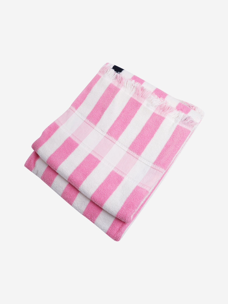 Pink Ychting Raye beach towel Homeware Hermes 