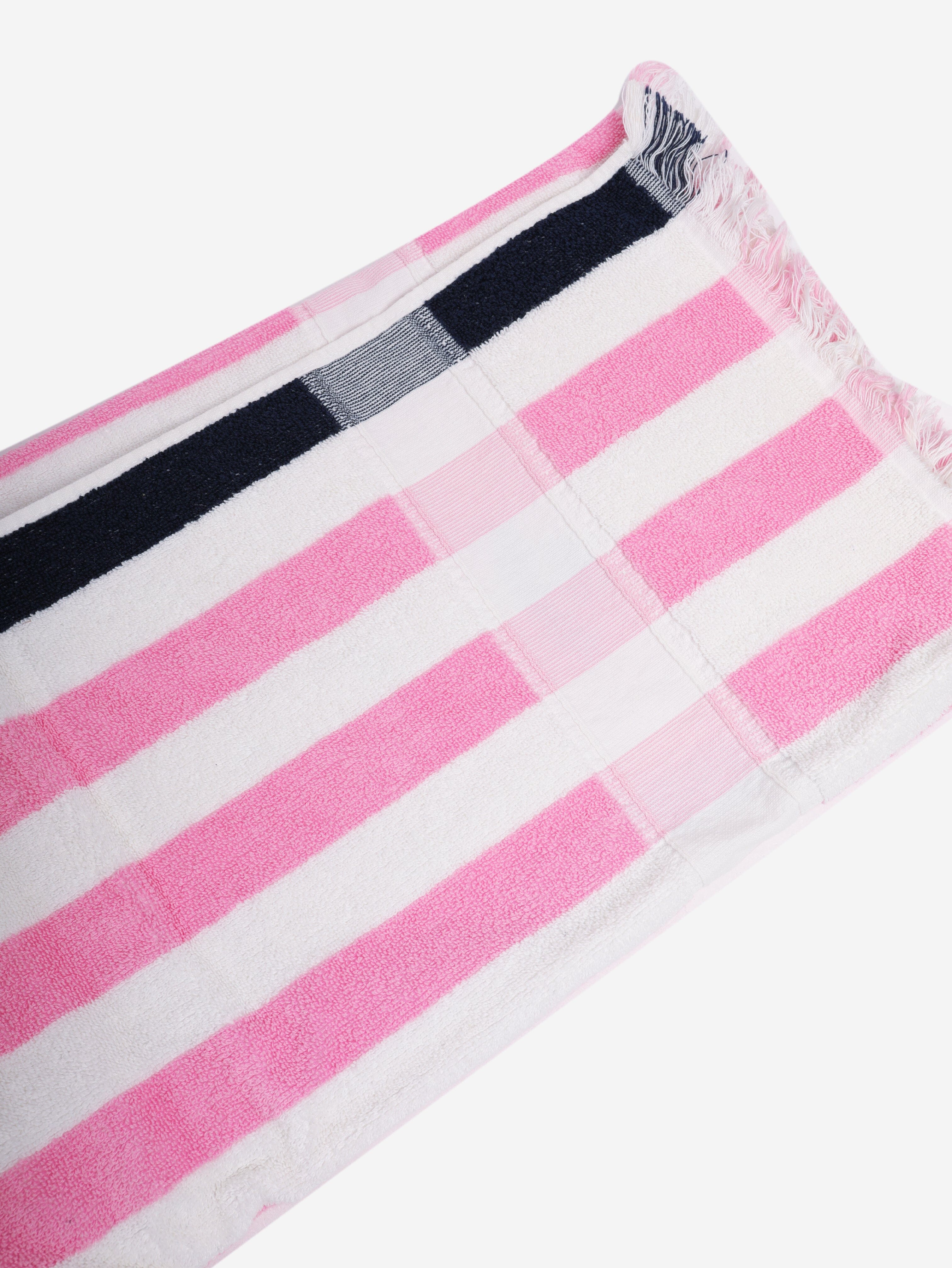 Pink Ychting Raye beach towel Homeware Hermes 