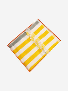Yellow Ychting Raye beach towel Homeware Hermes 