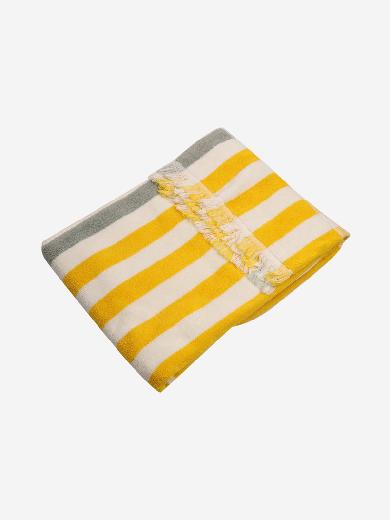 Yellow Ychting Raye beach towel Homeware Hermes 