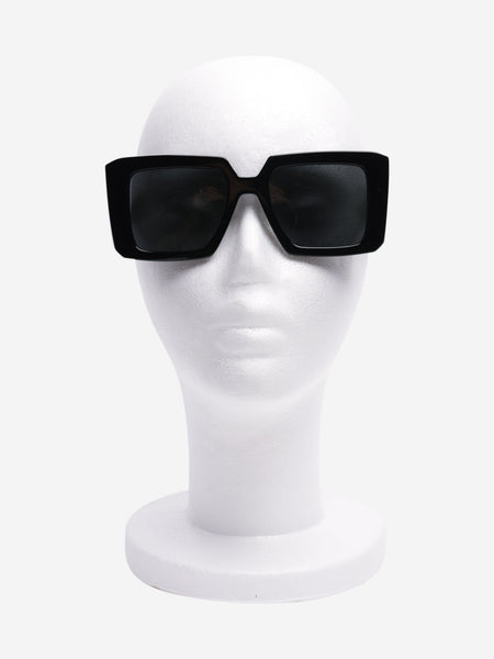 Black square-frame sunglasses product image