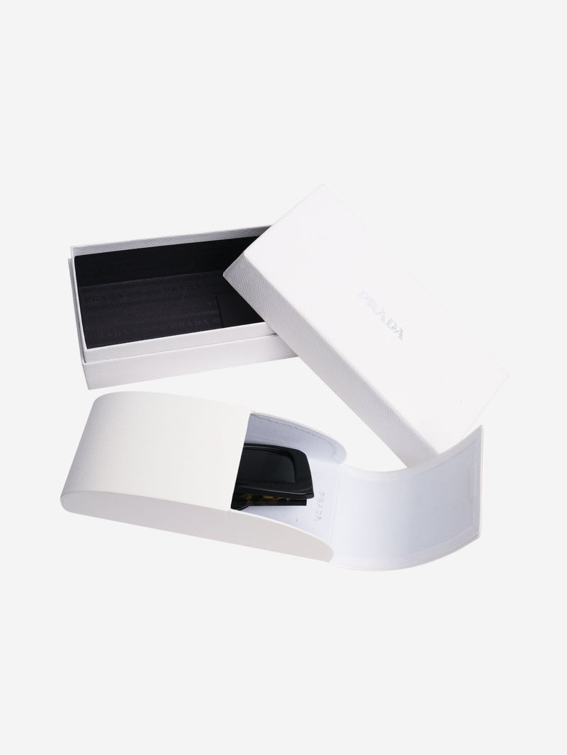 Black square-frame sunglasses Sunglasses Prada 