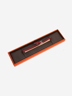 Red leather bracelet Bracelets Hermes 