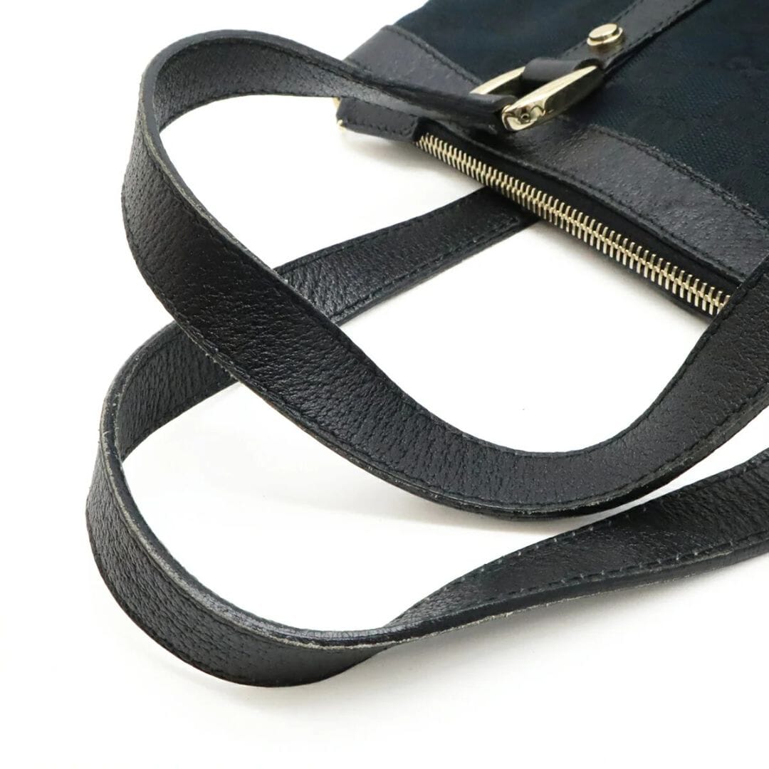 Black GG canvas mini tote bag Top Handle Bags Gucci 
