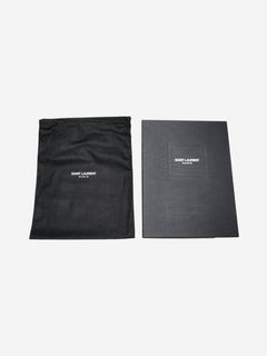 Black star leather clutch bag Clutch bags Saint Laurent 