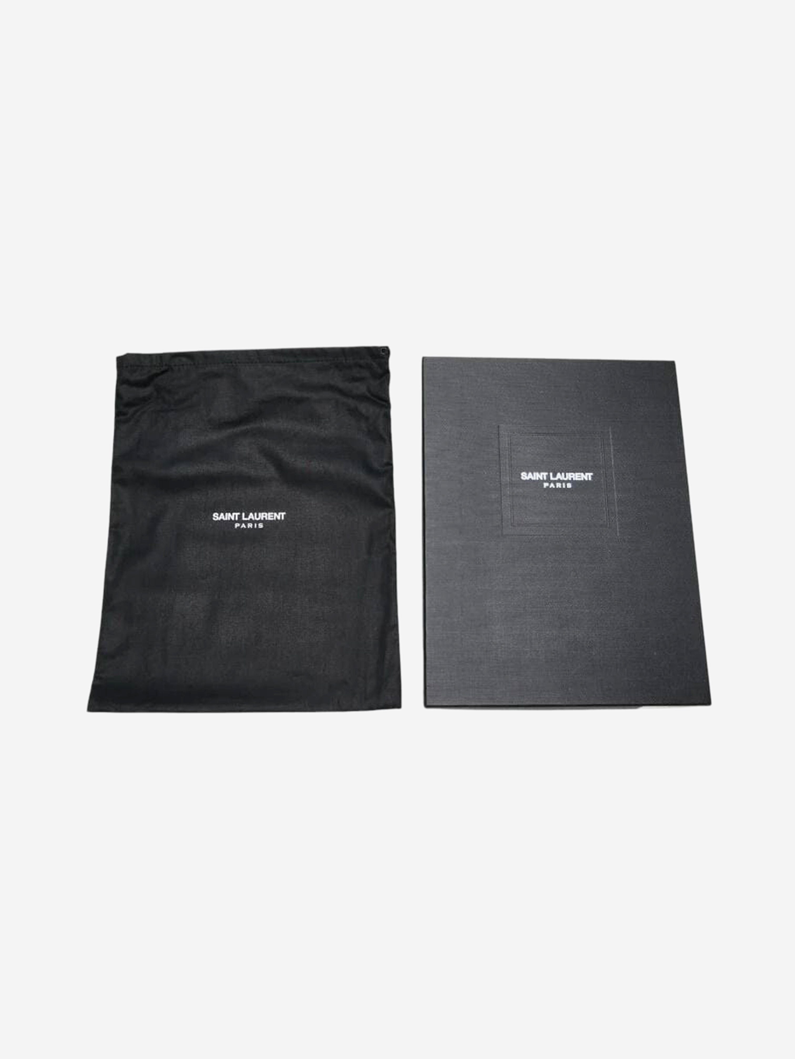 Black star leather clutch bag Clutch bags Saint Laurent 