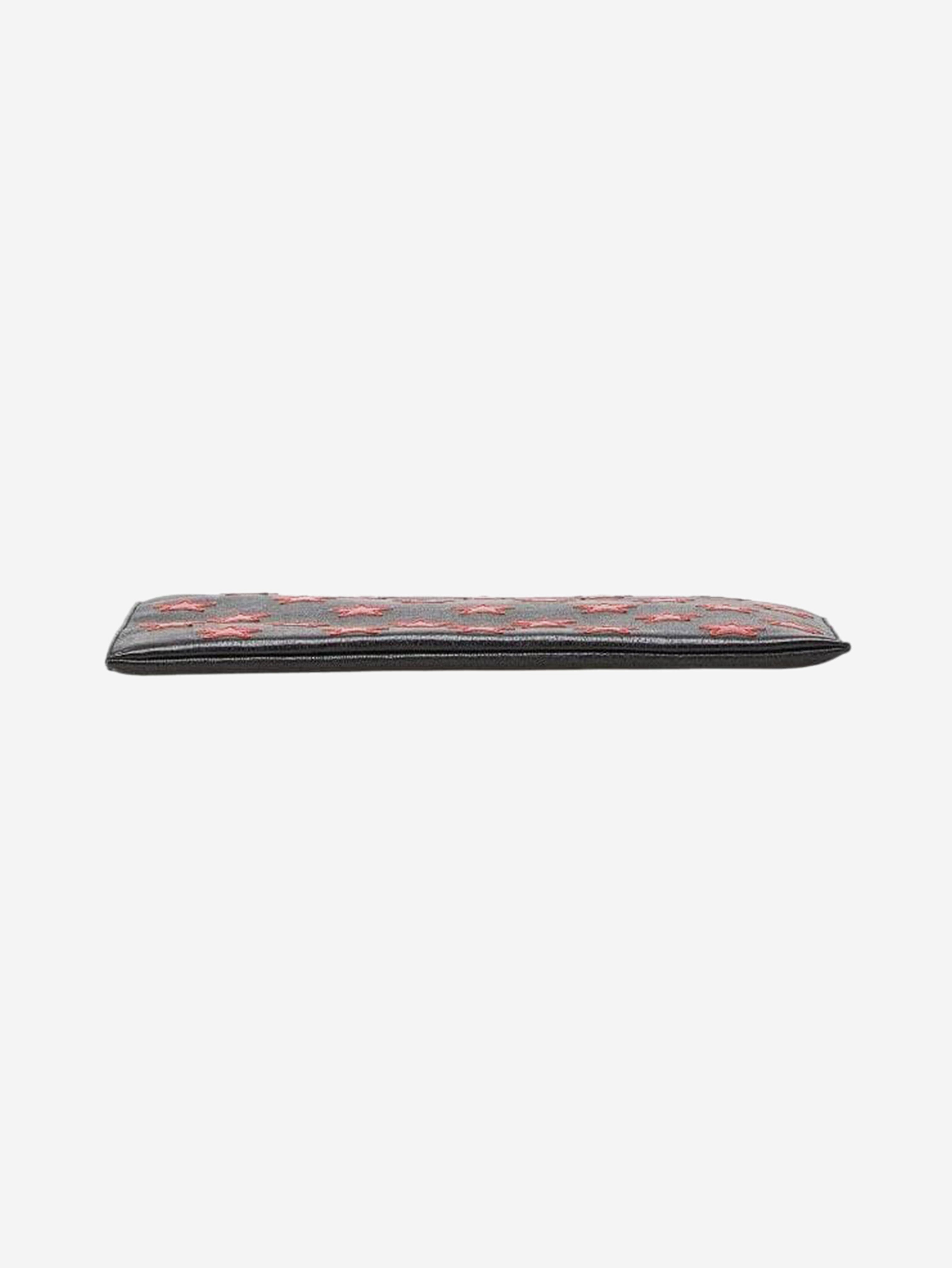 Black star leather clutch bag Clutch bags Saint Laurent 