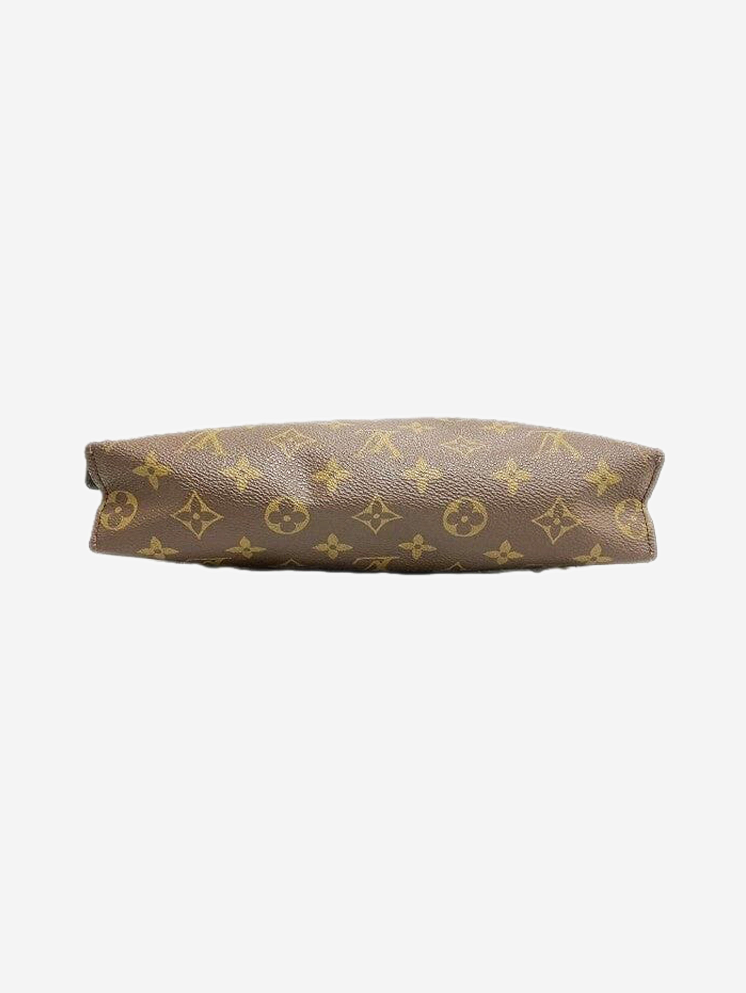 Brown Monogram Pochette Toiletry clutch Clutch bags Louis Vuitton 