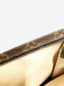 Louis Vuitton Brown Monogram Pochette Toiletry clutch