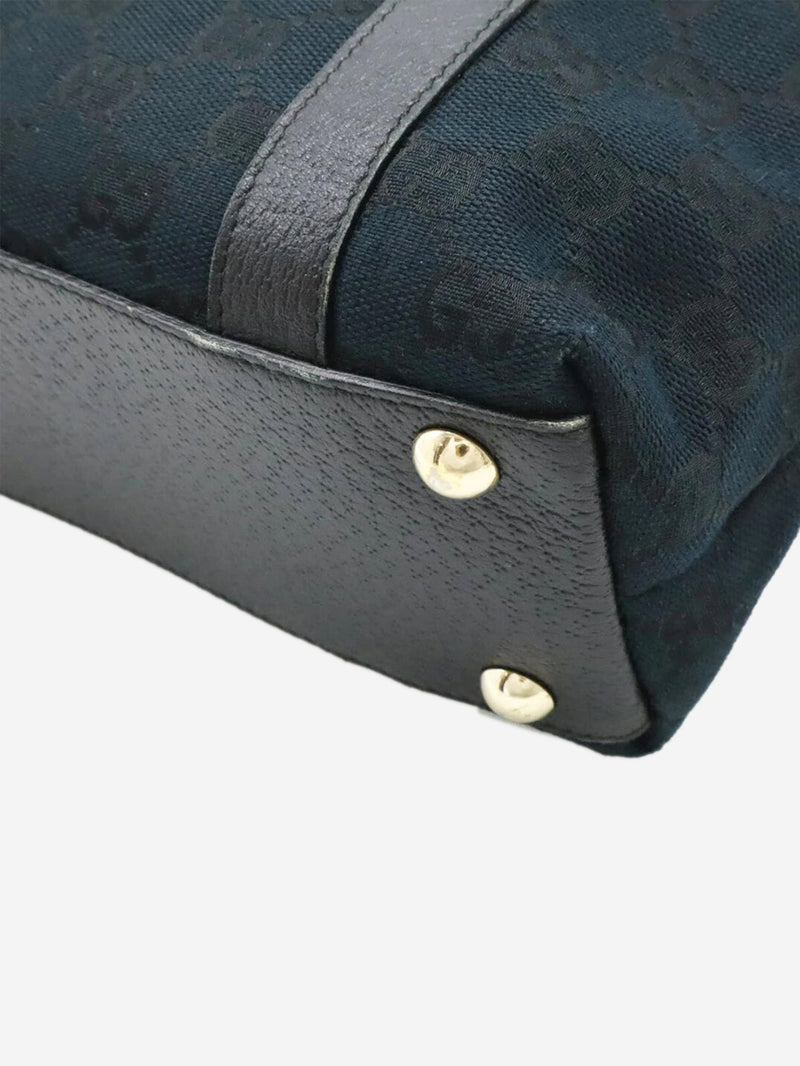 Black GG canvas mini tote bag Top Handle Bags Gucci 