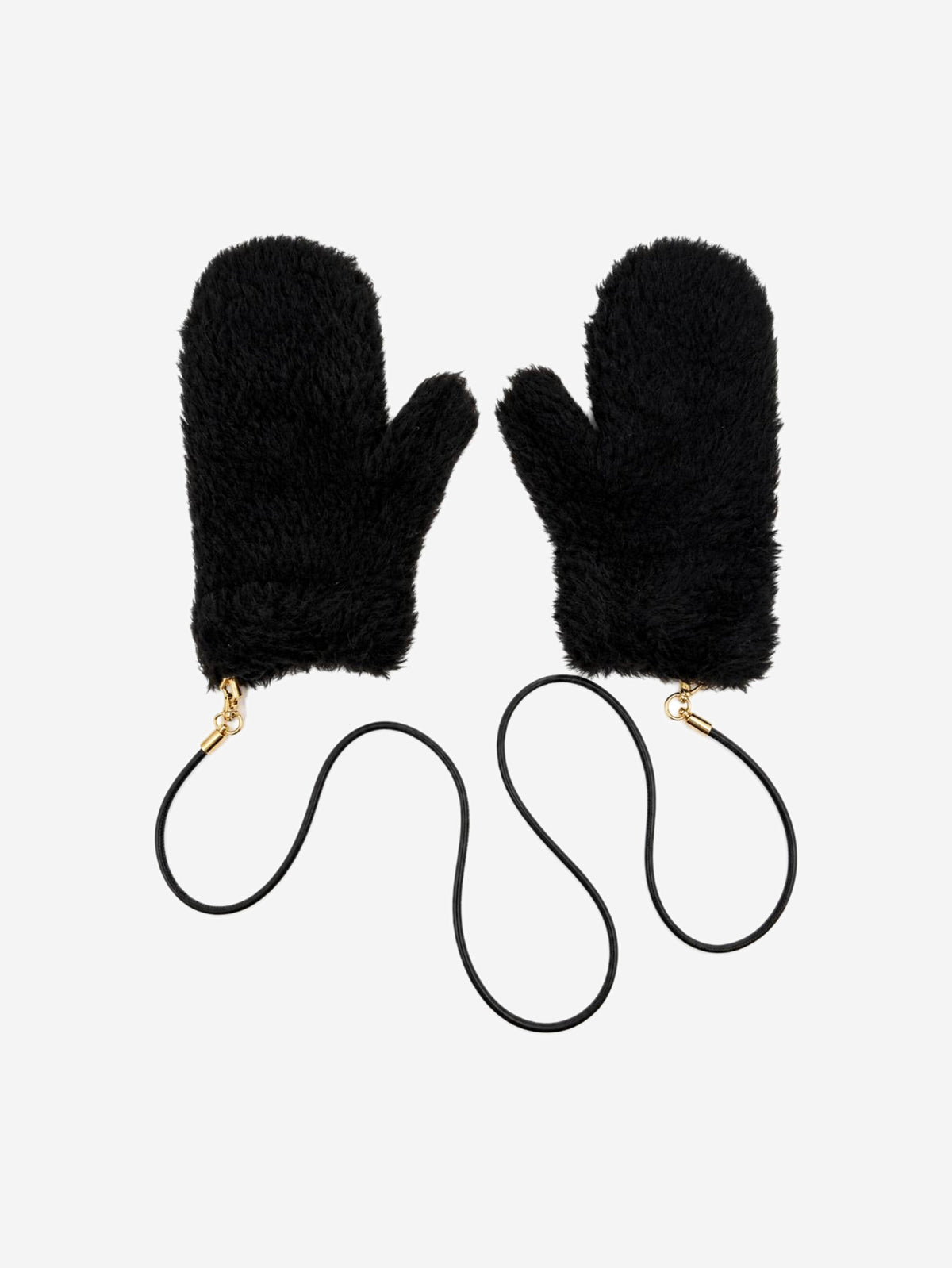 Black Ombrato gloves Gloves Max Mara 