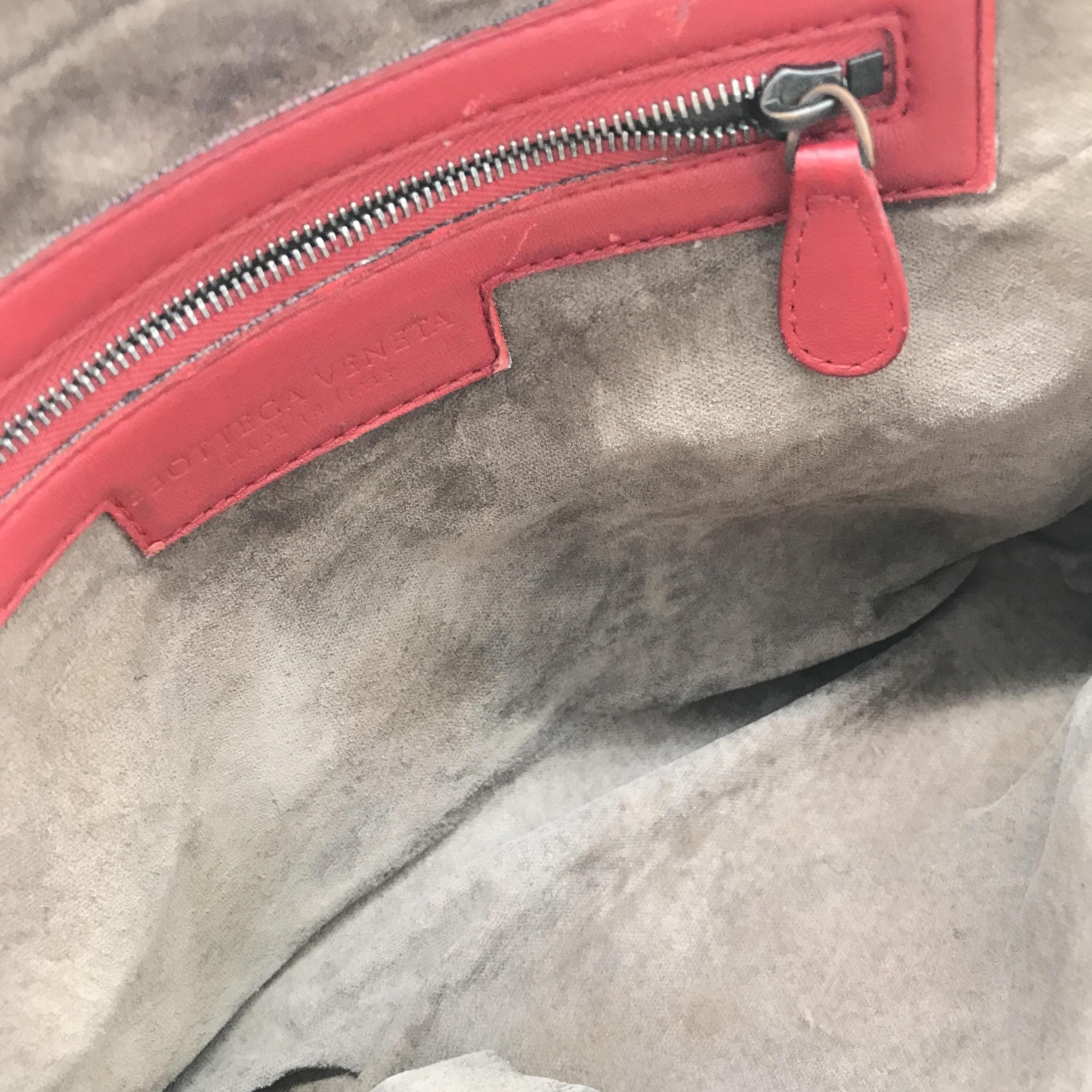 Red Intrecciato leather crossbody bag Cross-body bags Bottega Veneta 