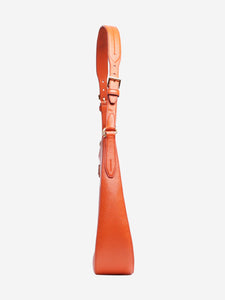 Prada Orange Saffiano hobo bag