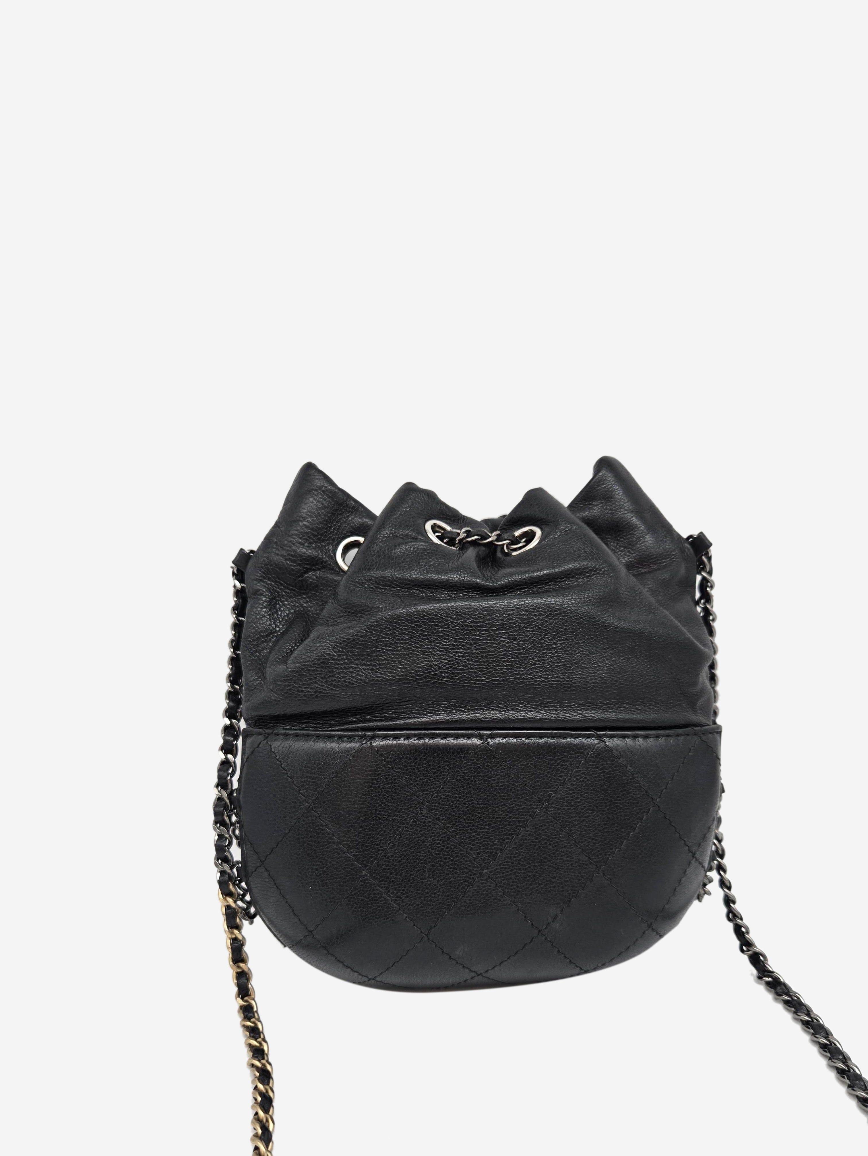 Black 2018 leather chain bag Cross-body bags Chanel 