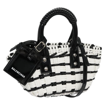 White and black Bistro XXS 2way tote bag Tote Bags Balenciaga 