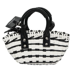 White and black Bistro XXS 2way tote bag Tote Bags Balenciaga 
