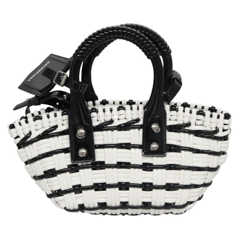 White and black Bistro XXS 2way tote bag Tote Bags Balenciaga 