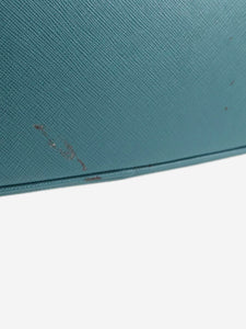 Prada Teal Saffiano leather Galleria 2way bag