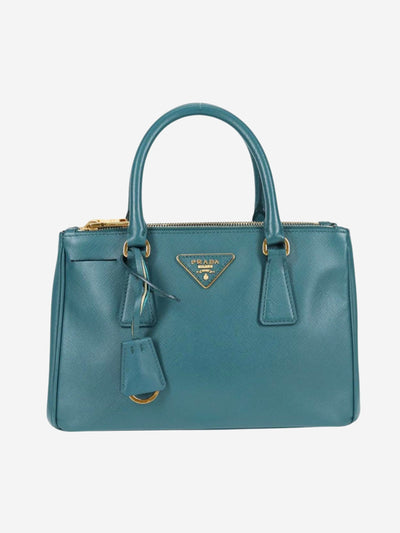 Teal Saffiano leather Galleria 2way bag Shoulder bags Prada 