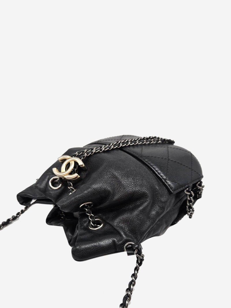 Black 2018 leather chain bag Cross-body bags Chanel 
