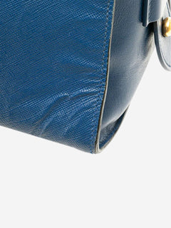 Blue Saffiano Esplanade 2way bag Shoulder bags Prada 