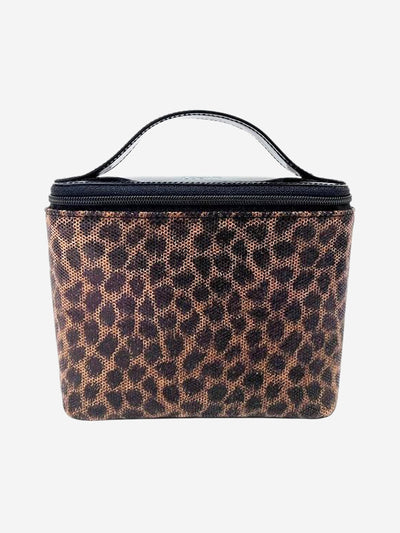 Brown leopard print vanity bag Top Handle Bags Loewe 