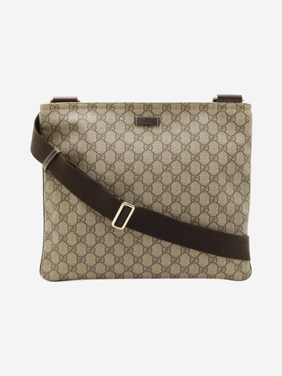 Brown GG Supreme shoulder bag Shoulder bags Gucci 