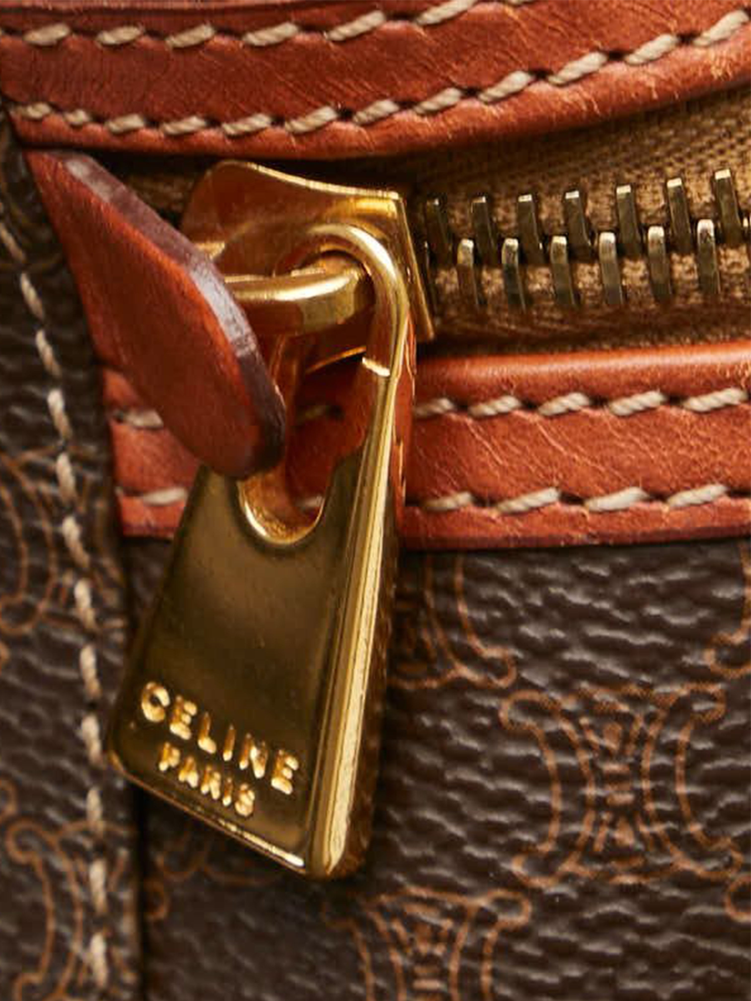 Celine Brown Macadam bag